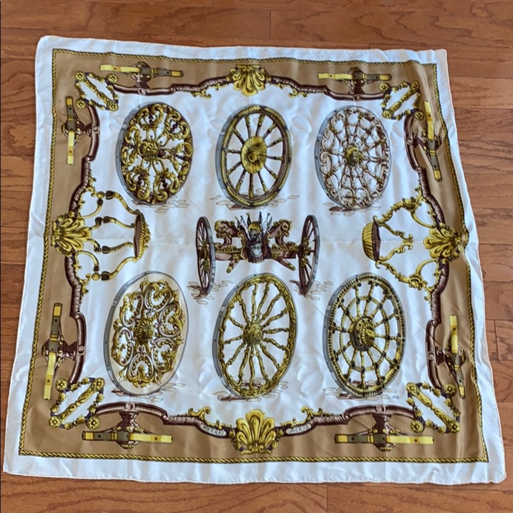 Hermes Silk Scarf
